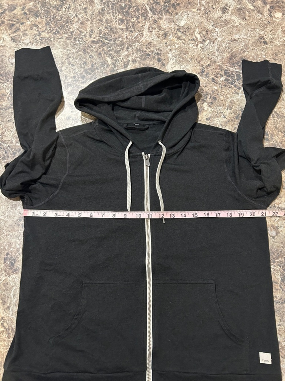 Vuori Halo Performance Hoodie 2.0 Black Large - Picture 5 of 8
